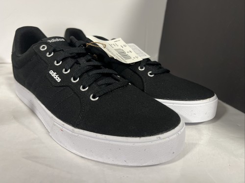 Adidas Daily Eco 3.0 Turnschuhe Größe 10 UK Herren schwarz recycelt Skate neu mit Etikett " - Bild 8 von 12