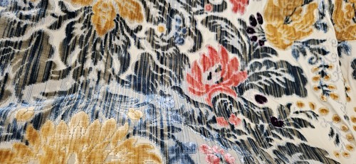 WATTS 1874 TIVOLI VELVET FABRIC 136 CM WIDTH x 171 CM LENGTH - Picture 3 of 18