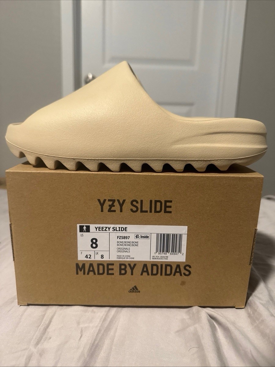 Yeezy Slide Bone (FZ5897) | New | Sizes 6-13 | FAST SHIP  display picture 2