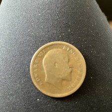 1908 BRITISH INDIA ONE QUARTER ANNA COIN KING EDWARD VII T2