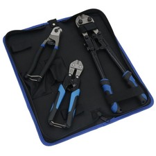 Bolt Cutters Croppers Cutting Snips For Steel Cable Locks Chain Rope 3pc Set
