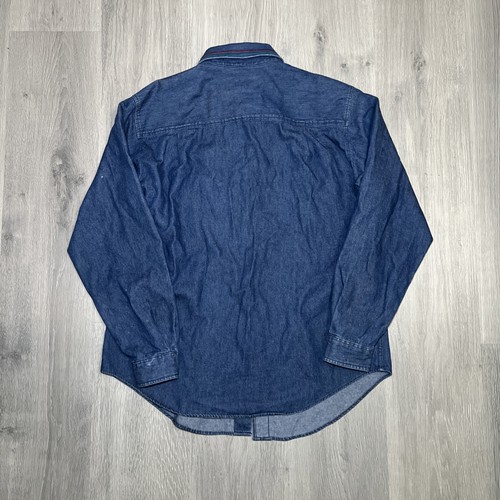 Vintage Pendleton Knockabouts denim long sleeve button up Shirt Women's L/XL - Picture 7 of 7