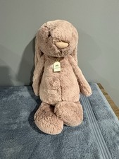 Jellycat Big Bashful Luxe Rosa Bunny 