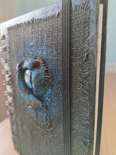 Gothic Stationary Notebook, Devils Eye, Amazing Little Book, Brand new.