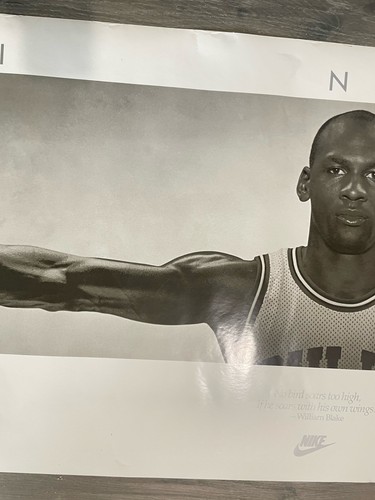 Michael Jordan Vintage Nike Wings Wingspan OG Poster - 24x72 - Bild 9 von 16