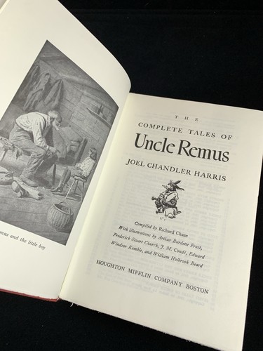 The Complete Tales of Uncle Remus by Joel Chandler Harris (1983) HC/DJ - Picture 4 of 12