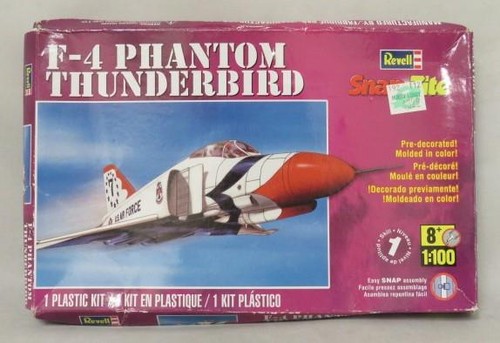 Revell 1/100 Scale F-4 Phantom Thunderbird Snap-Tite Kit #1356 (Sealed Contents) - Picture 1 of 3
