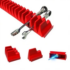 40PCS Magnetic Wrench Organizer, Modular Tool Box Holder, Space Saver