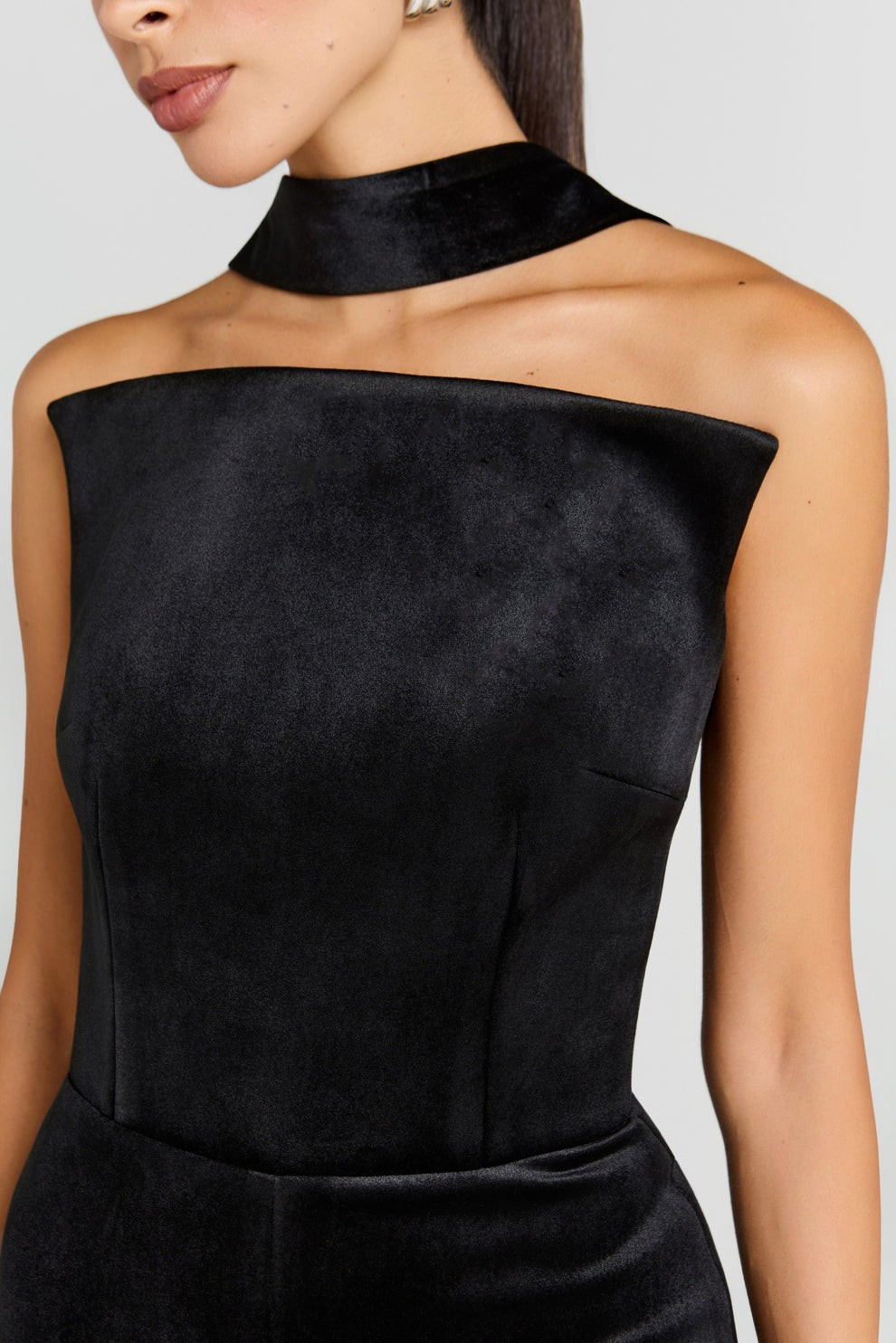 NADINE MERABI TALIA JUMPSUIT IN BLACK SIZE S / UK 8 *RRP £375 image 4