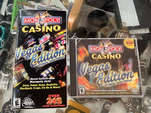 MONOPOLY CASINO VEGAS EDITION PC CD-ROM GAME / NTSC - BRAND NEW ! - Picture 1 of 7