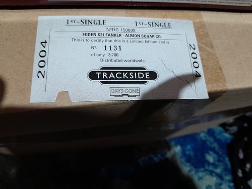 Lledo Trackside DG150009 Foden S21 Tanker Albion Sugar Co 1/76 OO Gauge Lorry - Picture 4 of 5
