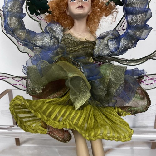 De colección Único Único en su Clase Hecho a Mano Woodland Fairy Pixie Pelirroja 12 pulgadas - Imagen 16 de 16