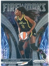 2022 Panini Prizm WNBA CHINEY OGWUMIKE #6 FIREWORKS Insert SPARKS