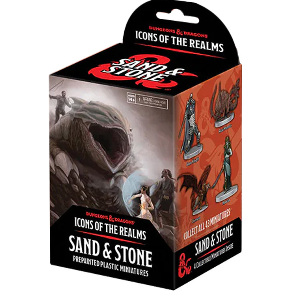 Dungeons & Dragons: Icons of the Realms: Set 26 Sand & Stone Booster (один пакет
