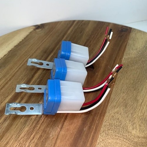 3 Pack Ac Dc 12v 10a Auto On Off Photocell Light Switch Photoswitch Light Sensor - Picture 9 of 16
