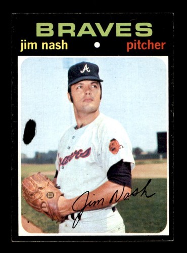 1971 Topps Baseball #306 Jim Nash VG/EX *e2