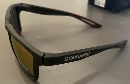 Nike BANDIT GYAKUSOU Sunglasses R EV0987 226 216 Matte Blk 59-17-145 NEW RARE - Picture 11 of 13