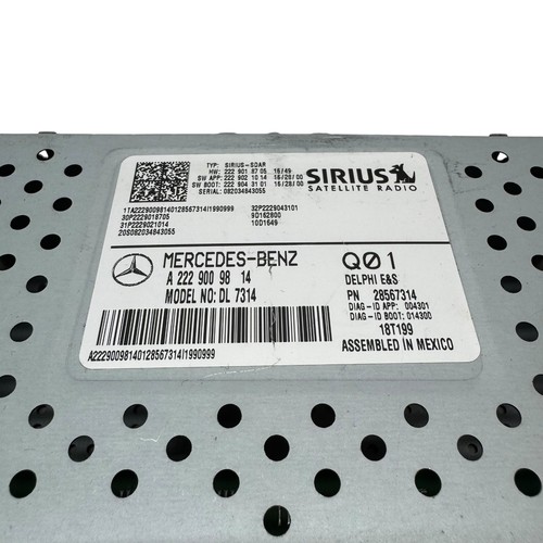 MB MERCEDES-BENZ GLE 2017 OEM SATELITE RADIO RECEIVER AMPLIFIER UNIT A2229009814 - Picture 5 of 12