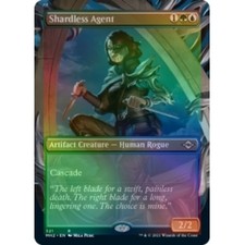 Foil Shardless Agent (borderless) M/NM Magic MTG Modern Horizons 2