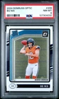 2024 PANINI DONRUSS OPTIC #209 BO NIX RC PSA 8 RATED ROOKIE DENVER BRONCOS