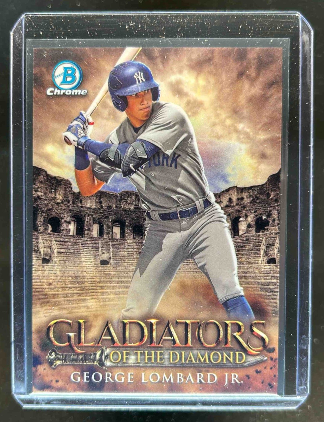 2024 Bowman George Lombard Jr. Gladiators of the Diamond #GOTD-25 Yankees