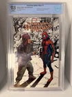 Marvel Amazing Spider-Man #1 2022 Hustl. B&W Variant Larroca CBCS 9.8 Eminem COA