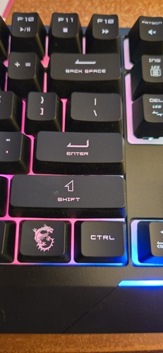  MSI Vigor GK30 RGB Gaming Keyboard (Black) - Picture 10 of 11