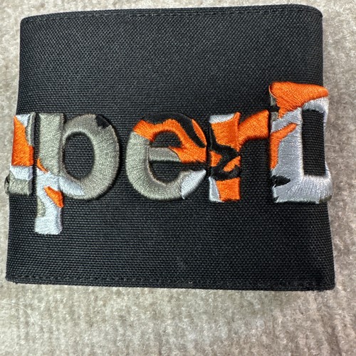 Superdry Mens Wallet Wraparound Two Buttons - Orange Camo Stitched - Picture 4 of 8