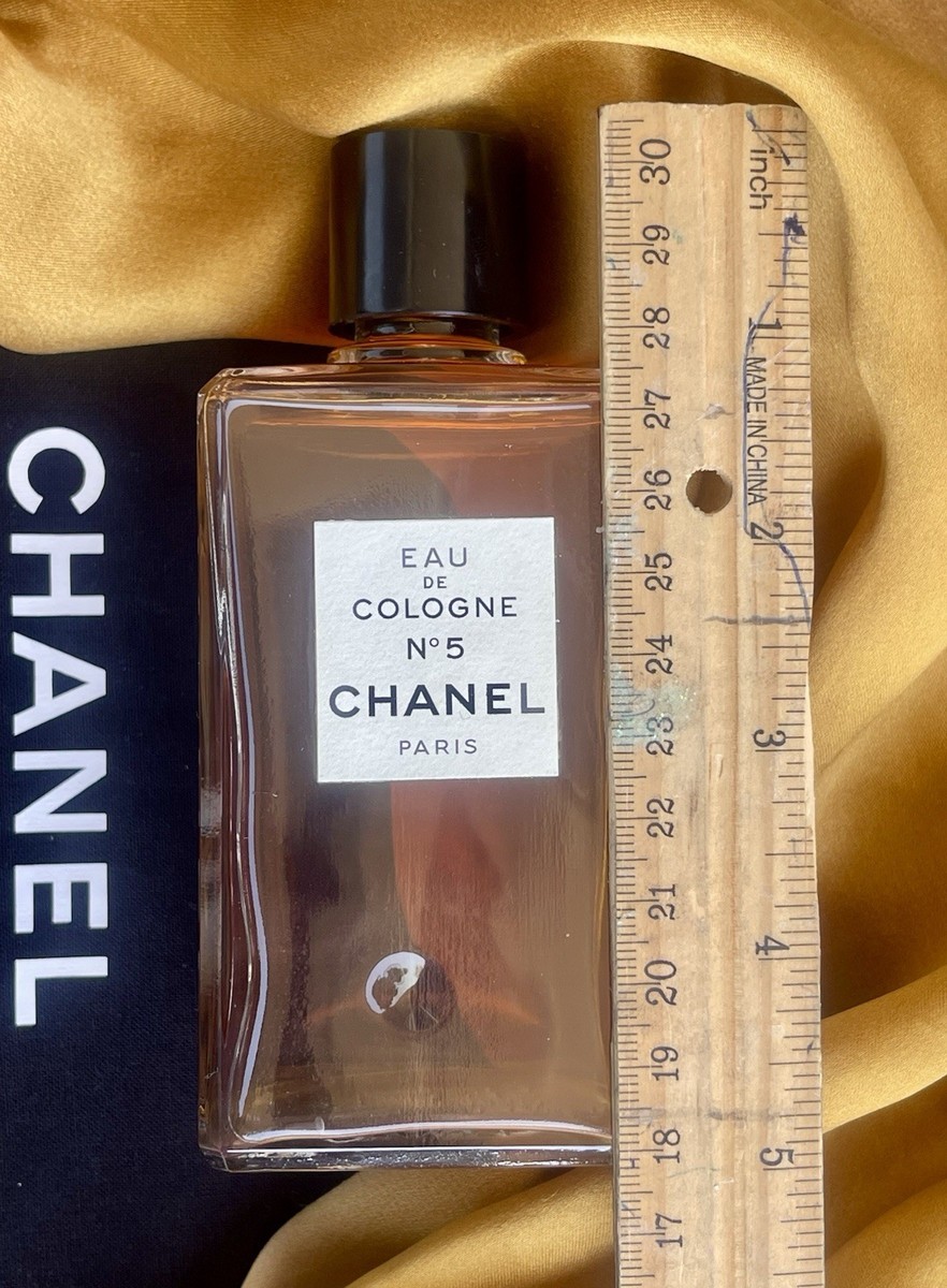 VINTAGE CHANEL NO.5 COLOGNE M.M HUGE M.M. Size W/ PRE