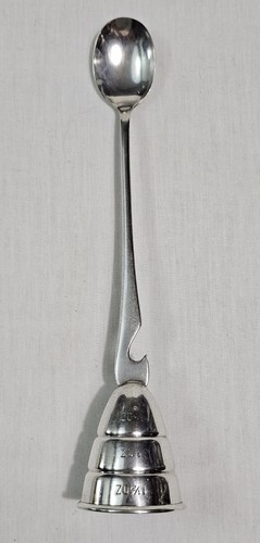 Napier Art Deco Metal 3-in-1 Bar Tool Barware Bar Decor Vintage - Picture 2 of 7