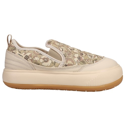 PUMA  X Liberty Suede Mayu Floral Slip On  Womens Beige Sneakers Casual Shoes 38