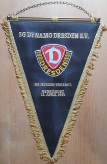 SG Dynamo Dresden Wimpel Direktstick gestickt