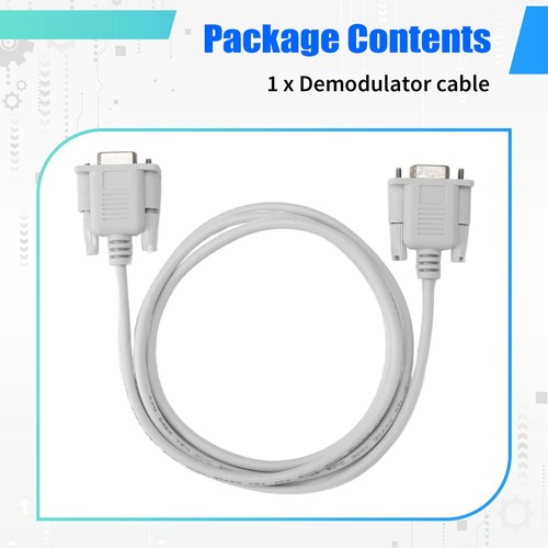 1 STueCK 5ft F / F Serielle RS232 Null Modem Kabel Weiblich zu Weiblich DB96821 - Afbeelding 2 van 7