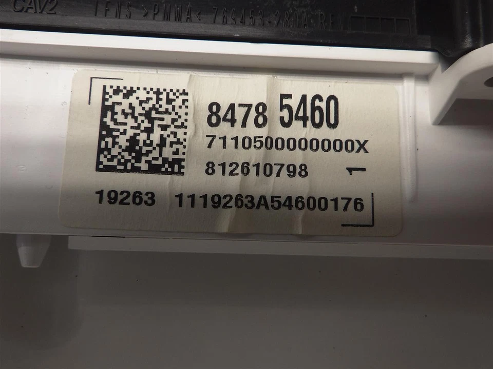 Chevrolet Silverado 2500 2020 velocímetro calibre pantalla de 8 pulgadas KPH 6,6 L 84785460 982 Foto 3 de 4