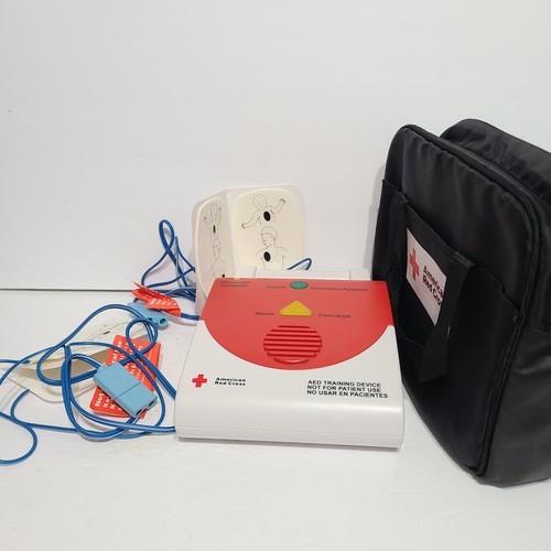 American Red Cross AED Trainer Training Device in English/Spanish Tested
