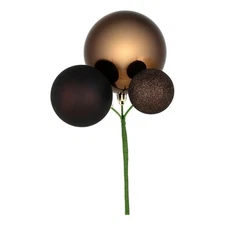 Vickerman Chocolate Ornament Pick