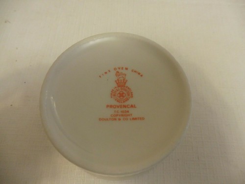 Vajilla Ramekin Royal Doulton Inglaterra provenzal TC1034 - Imagen 4 de 5