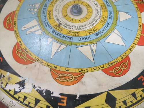 Mariners compass sailor's Guide 1942 storm & hurricane warning's ships original - Picture 6 of 12