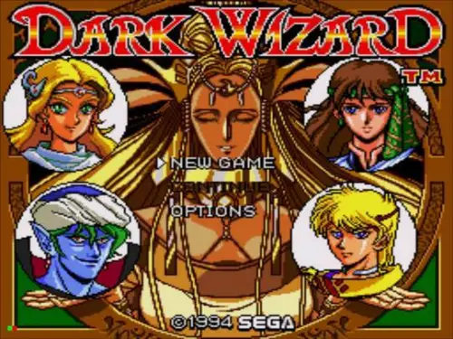 Dark Wizard - Sega Cd Game