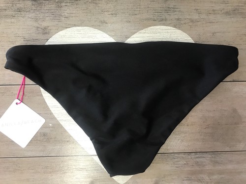 Juniors Swim bikini bottoms black Vanilla Beach New XS, Medium Large - Picture 5 of 5