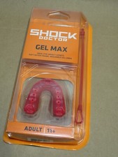 Shock Doctor Gel Max Convertible Mouth Guard Red Adult 11 item 6143A