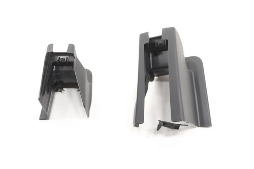 2019-2024 SUBARU FORESTER FRONT LEFT SEAT TRACK TRIM COVER SET OF 3 OEM BLACK_GC - Foto 5 di 11