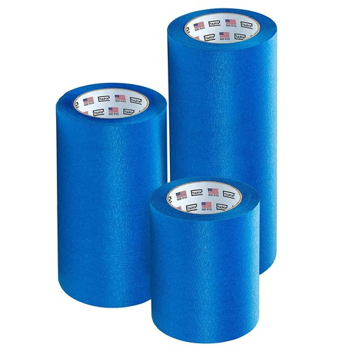 Breites blaues Malerband, 6 Zoll, 9 Zoll & 12 Zoll (60 Yards), 3D-Druckband - Bild 1 von 9