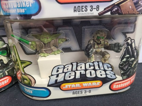 Star Wars Galactic Heroes Action Figure Lot Of 5 Set New Hasbro Vader Luke HOTH - Picture 4 of 6