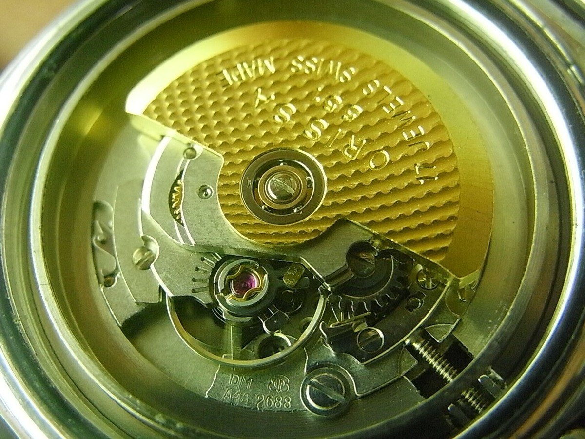 VINTAGE SWISS ORIS SS 200M DIVERS REF.7457 AUTOMATIC MENS WATCH 34MM