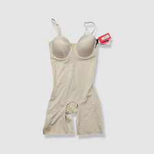 Spanx Womens Beige Suit Your Fancy Strapless Bodysuit Shapewear Size Medium