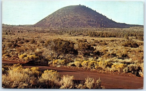 Postkarte - Schonchin Butte in Lavabetten National Monument - Kalifornien