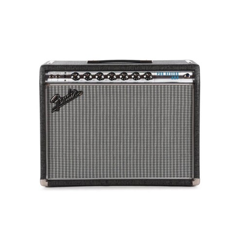 Fender 68 Custom Pro Reverb Pewter 40W Tube Amplifier VINTAGE - Picture 2 of 3
