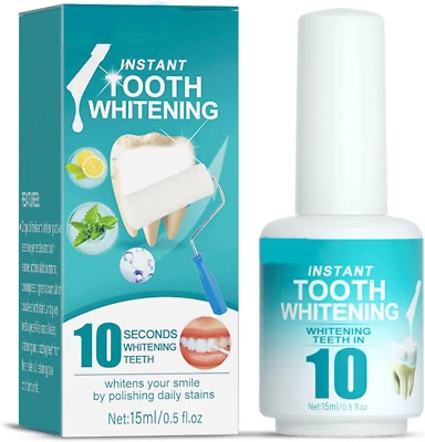 Whitening Tooth Paint, Tooth Polish Uptight White, Instant Whitening Paint Teeth
