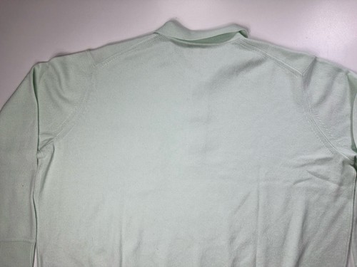 J Crew Cashmere Collared Sweater Oversized Womens Size 2XL Heather Mint AQ382 - Picture 8 of 10